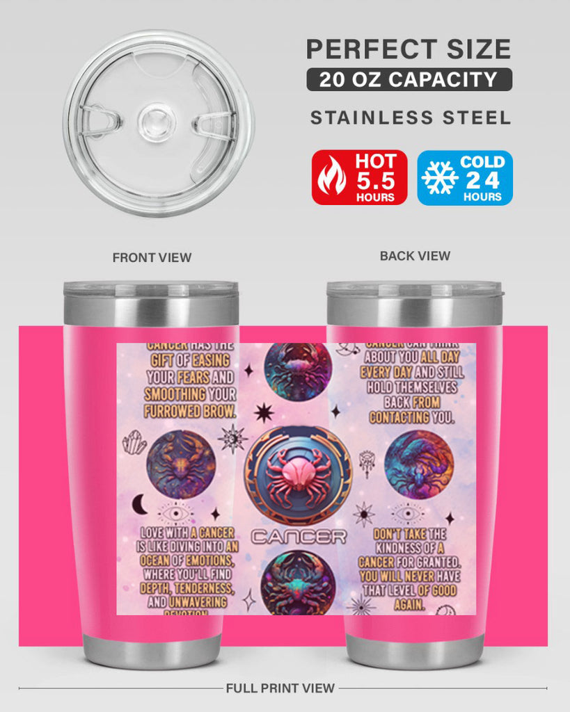 StraightCancer 470#- zodiac- Tumbler