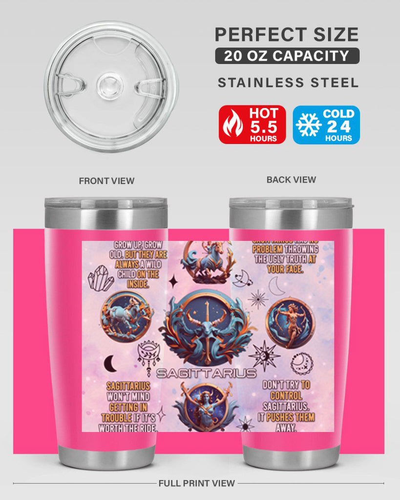 StraightSaggitarius 476#- zodiac- Tumbler
