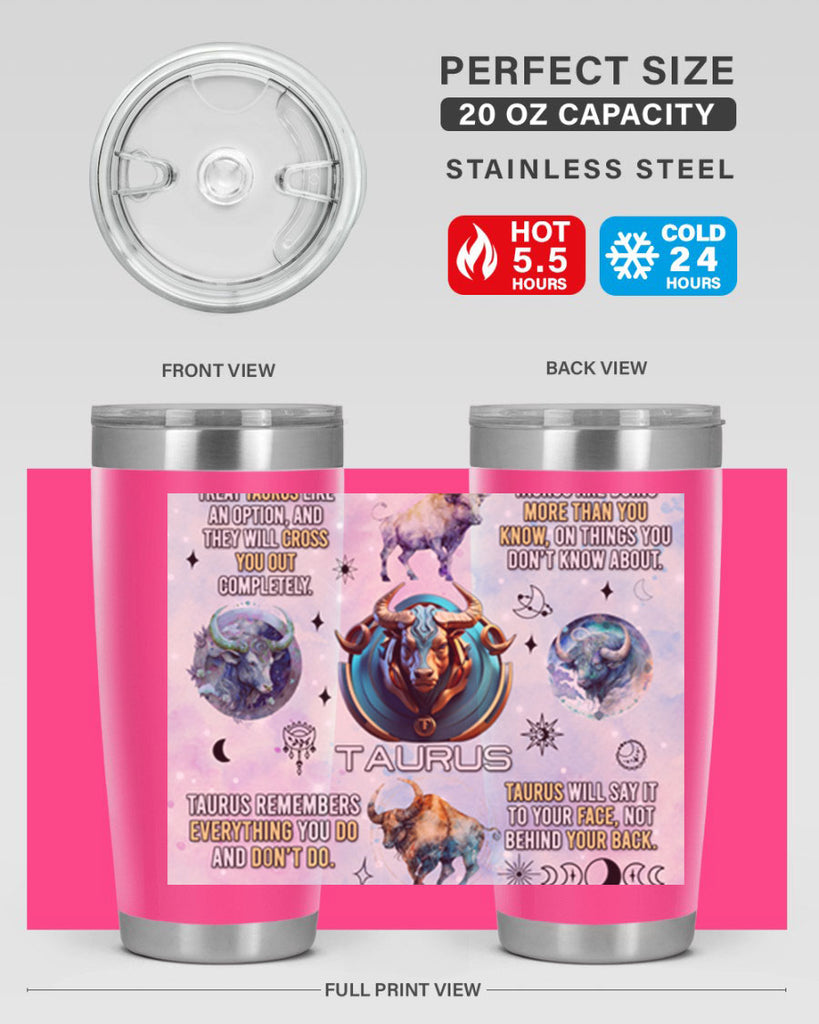 StraightTaurus 478#- zodiac- Tumbler