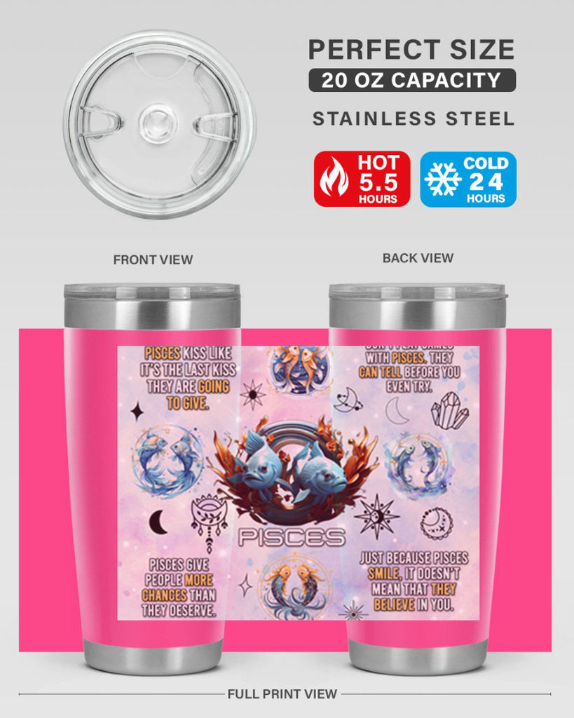 Straightpisces 475#- zodiac- Tumbler