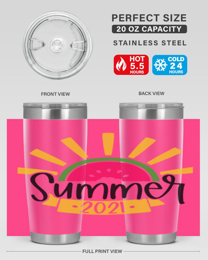 Summer Style 24#- summer- Tumbler