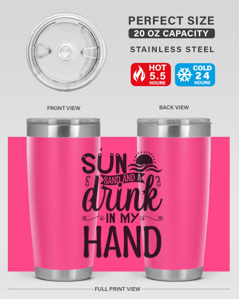 SunSandandaDrink 481#- zodiac- Tumbler