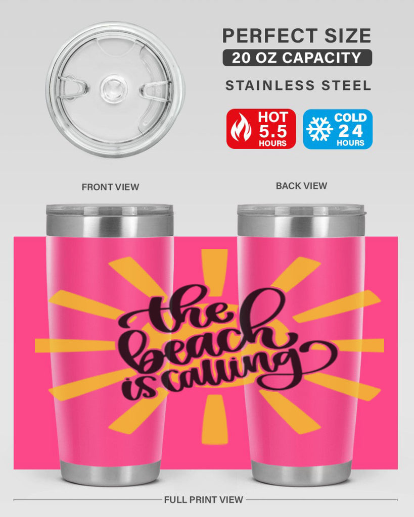 The Beachy Is Calling Style 10#- summer- Tumbler