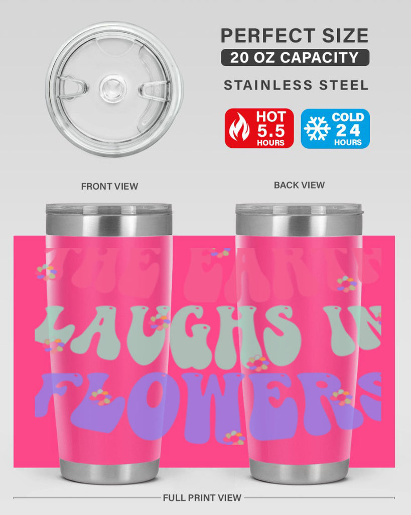 The earth laughs in flowers 532#- spring- Tumbler