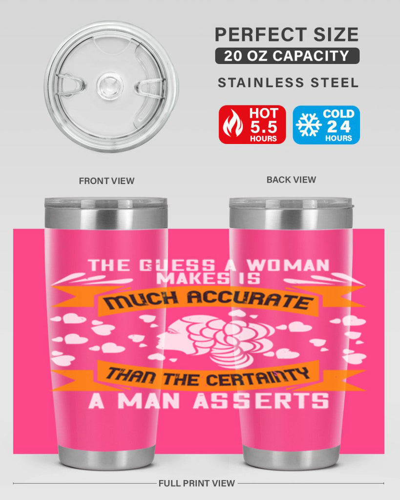 The guess a woman makes is much accurate Style 31#- womens day- Tumbler