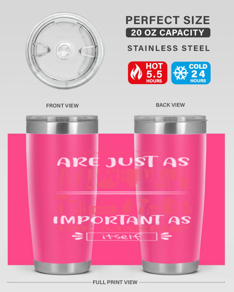 The right tools are just as important as the makeup itself Style 181#- make up- Tumbler