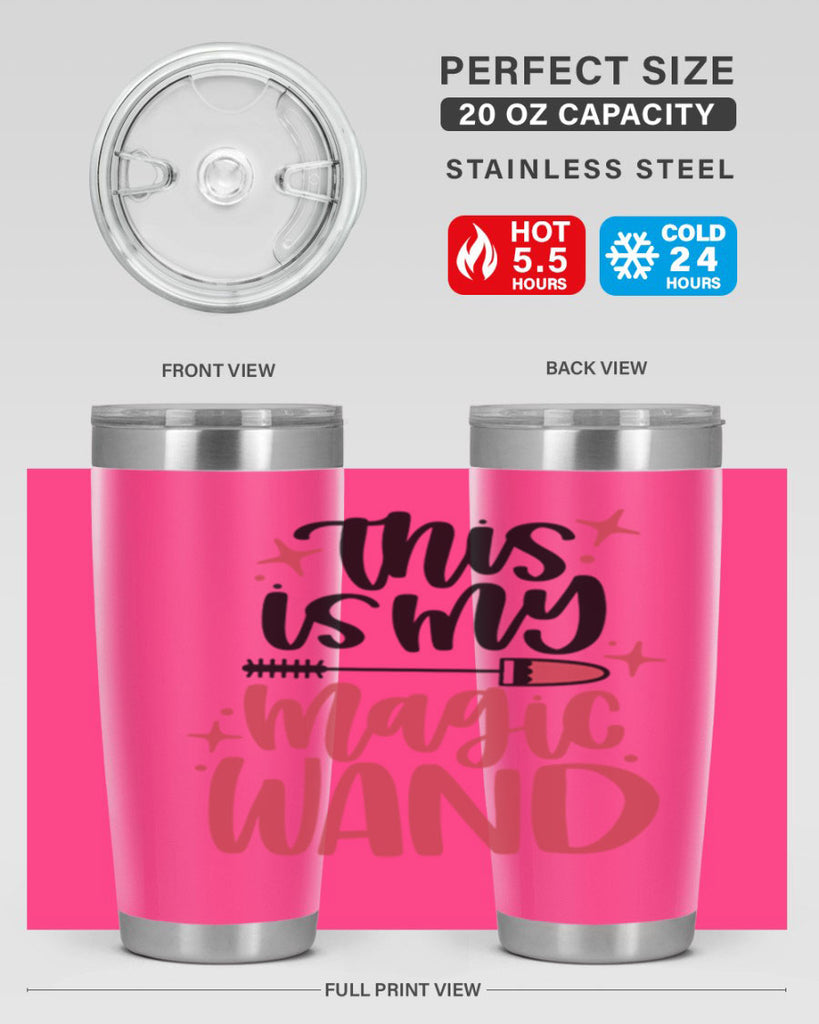 This Is My Magic Wand Style 12#- make up- Tumbler