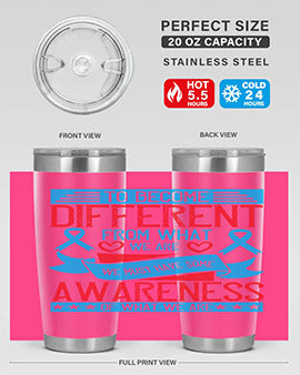 To become different from what we are we must have some awareness of what we are Style 11#- self awareness- Tumbler