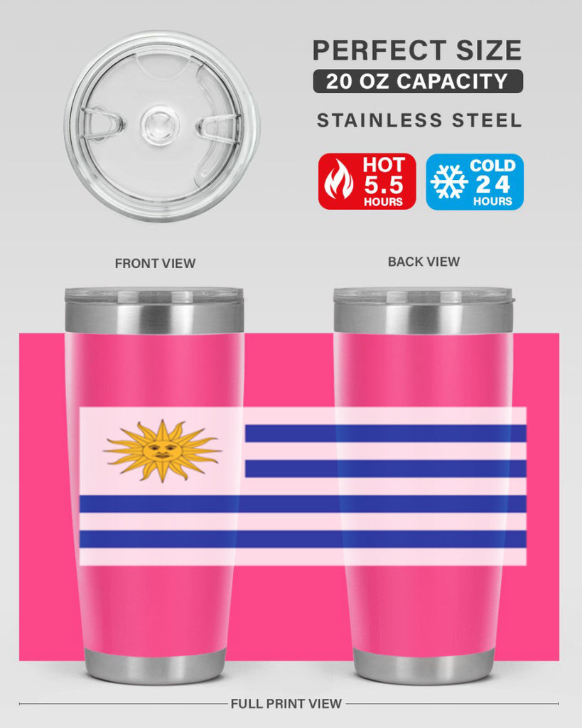 Uruguay 9#- world flags- Tumbler