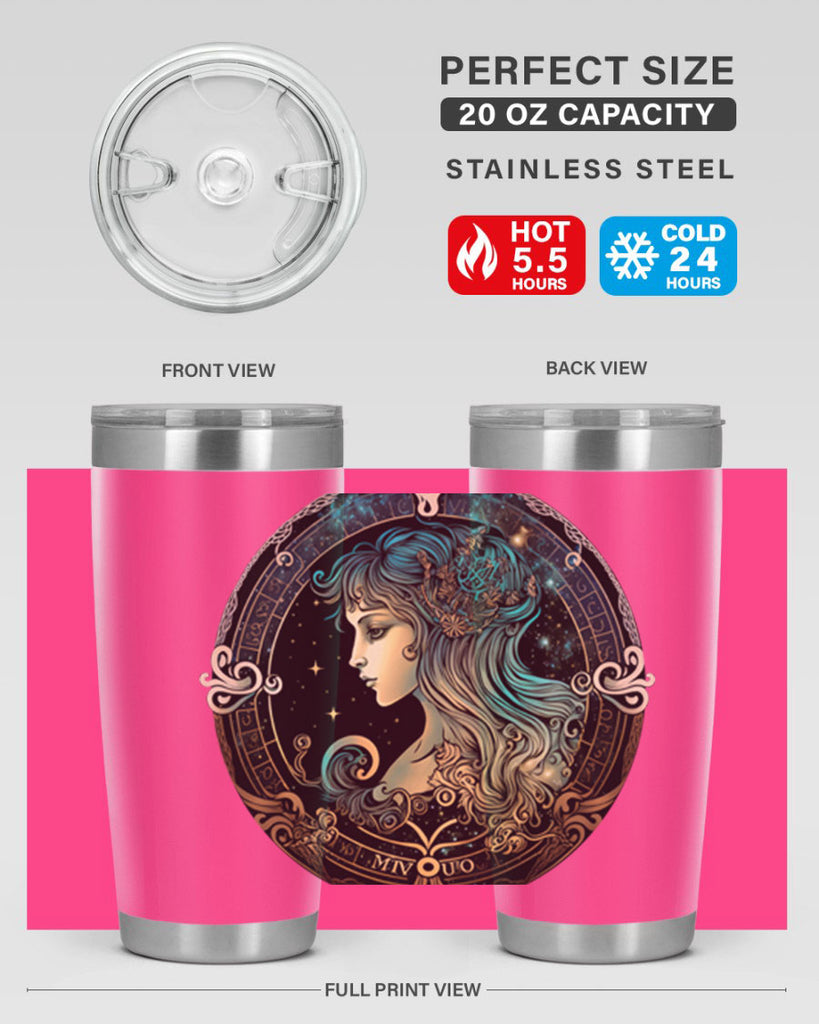 Virgo 526#- zodiac- Tumbler