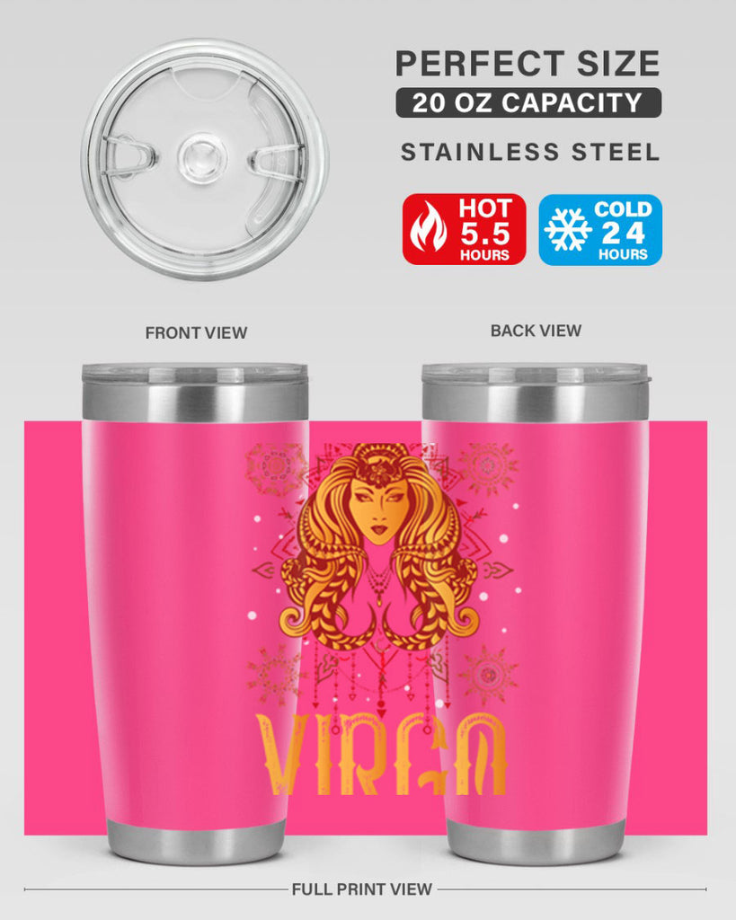 Virgo 542#- zodiac- Tumbler