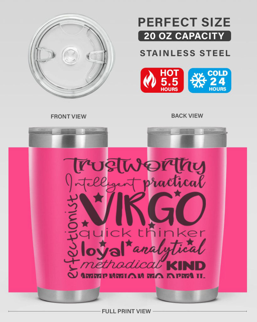 Virgo 574#- zodiac- Tumbler