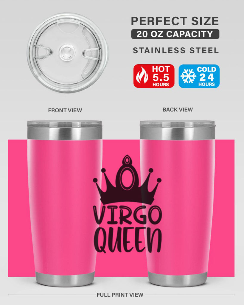 Virgo queen 539#- zodiac- Tumbler