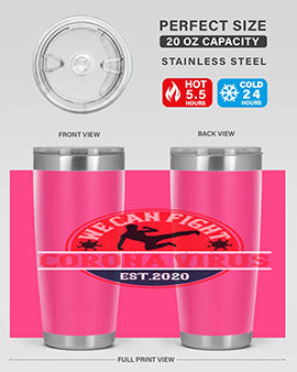 We Can Fight Corona Virus Est Style 11#- corona virus- Tumbler