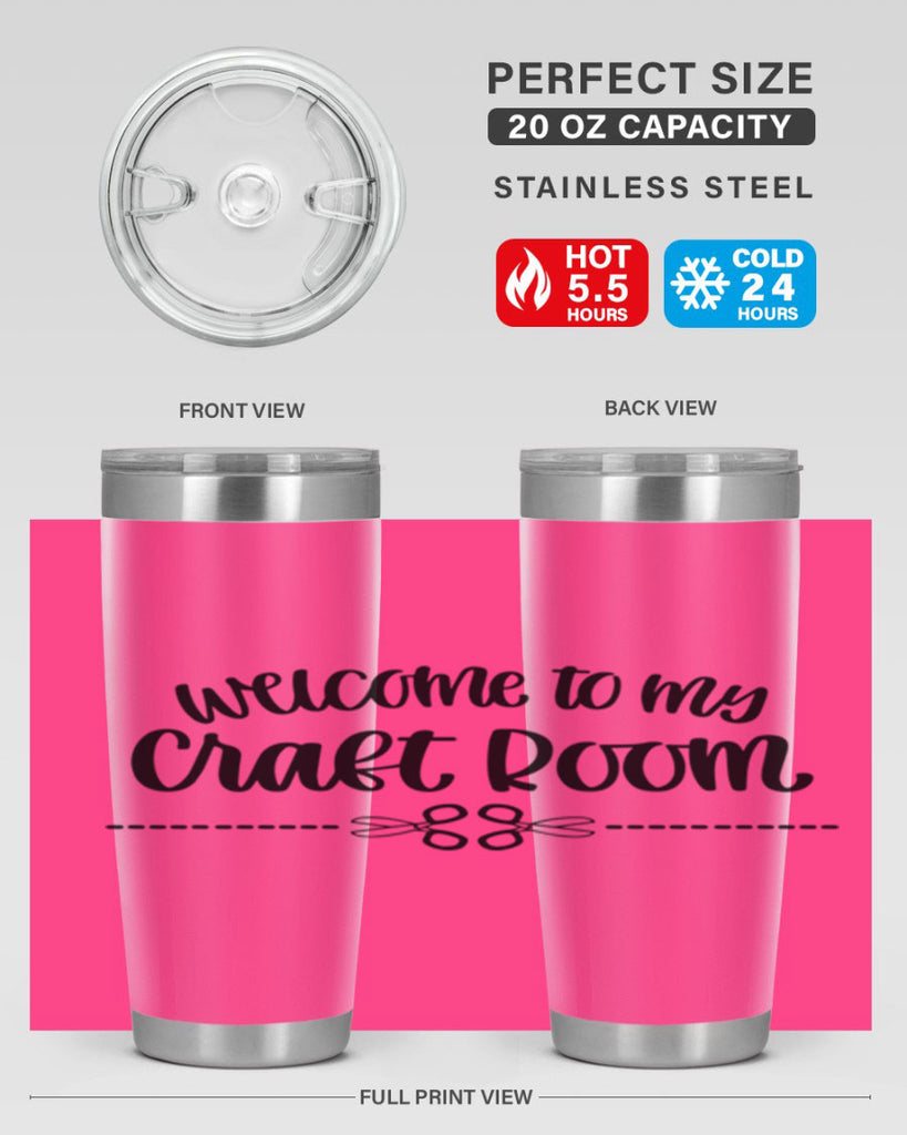 Welcome To My Craft Room 2#- crafting- Tumbler