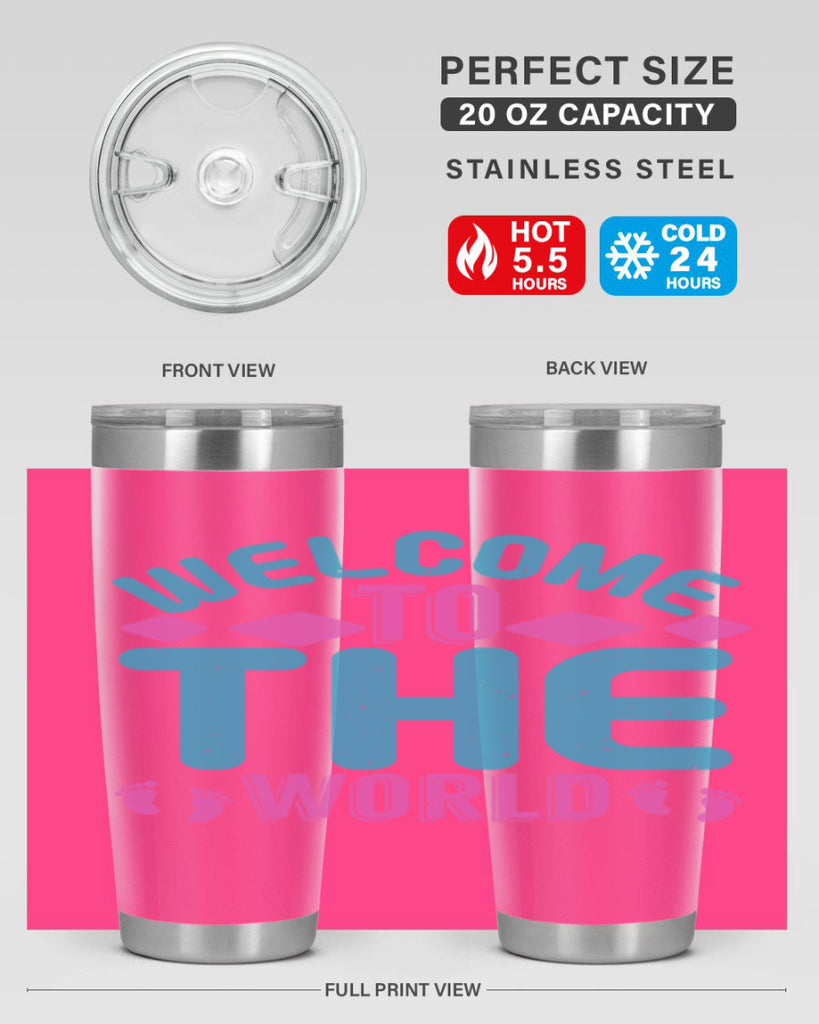 Welcome to the world Style 162#- baby- tumbler