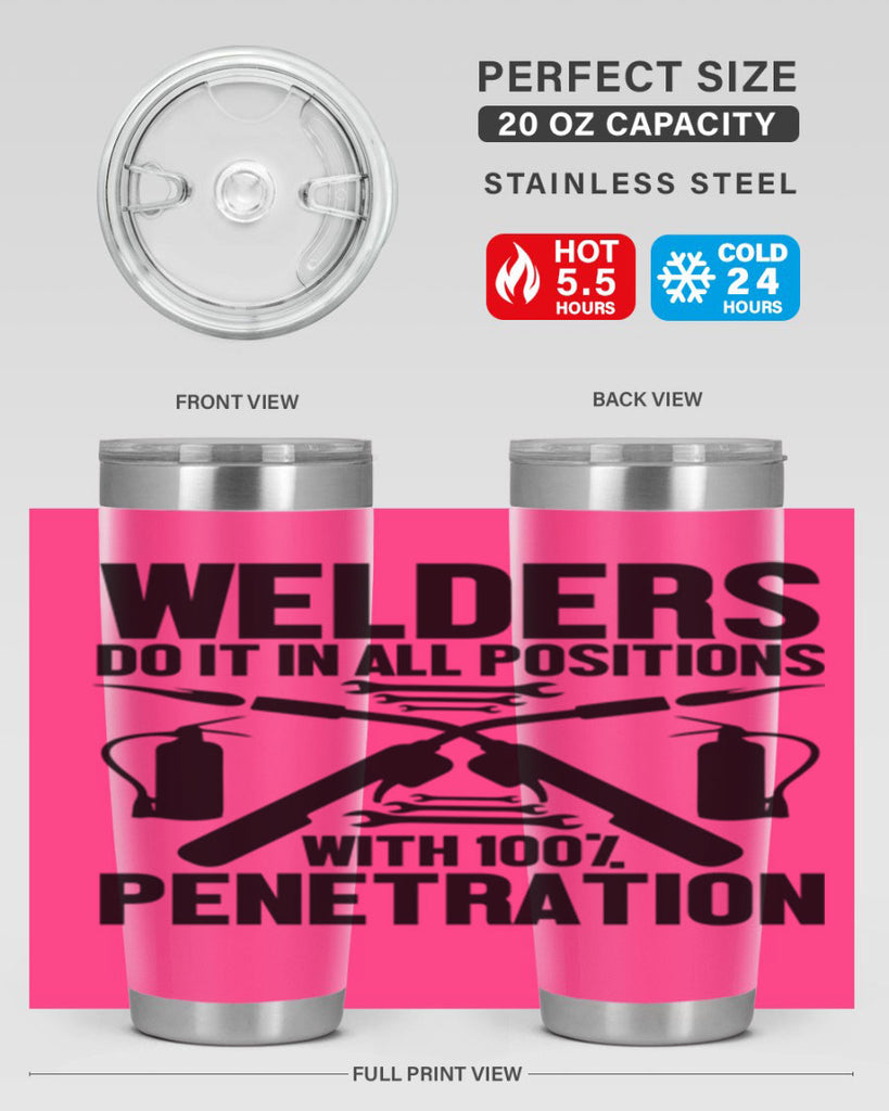 Welders do it Style 2#- welder- tumbler