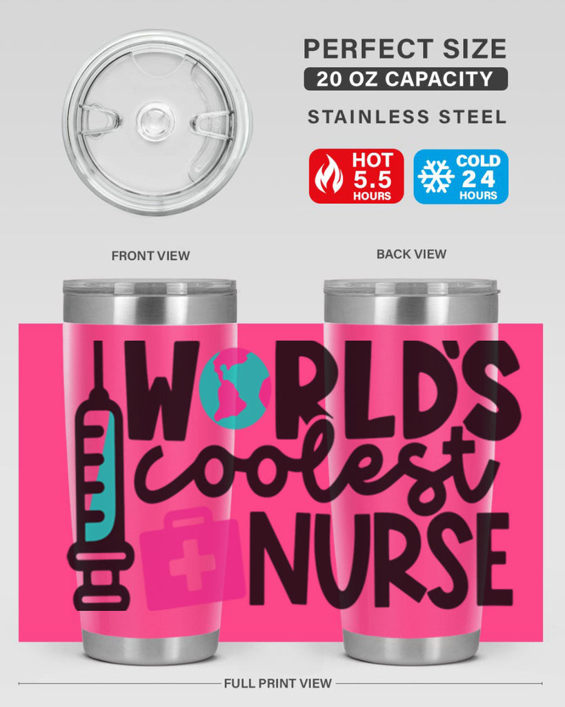 Worlds Coolest Nurse Style Style 7#- nurse- tumbler