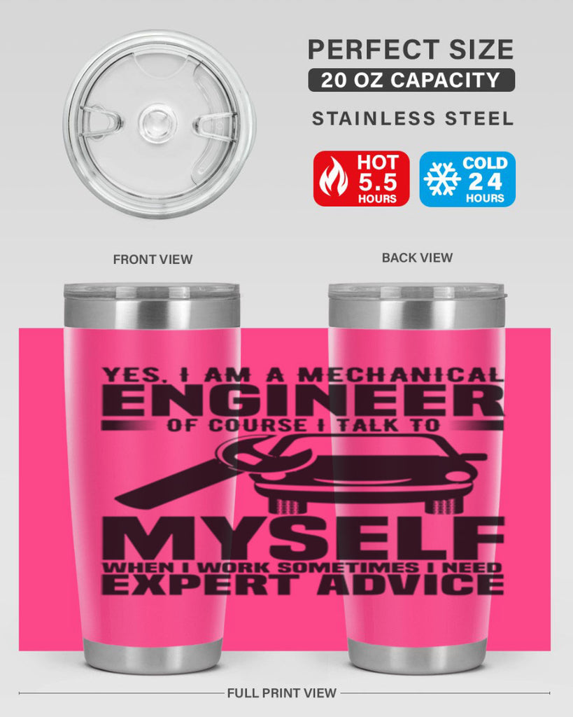 Yes I Am A Mechanical Style 1#- engineer- tumbler