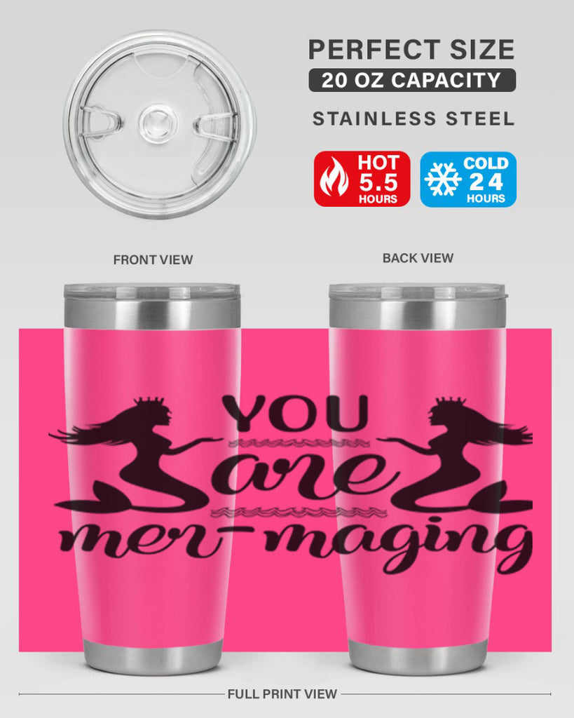 You are mermaging design 686#- mermaid- Tumbler