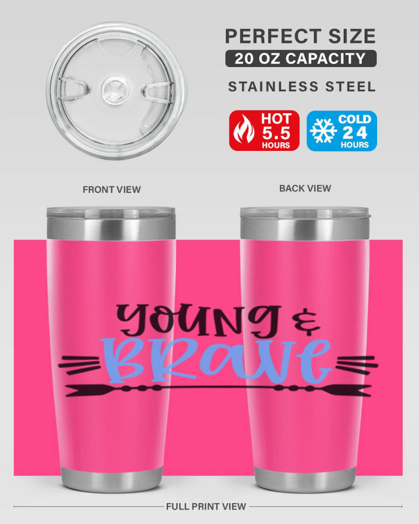 Young Brave Style 11#- baby- tumbler