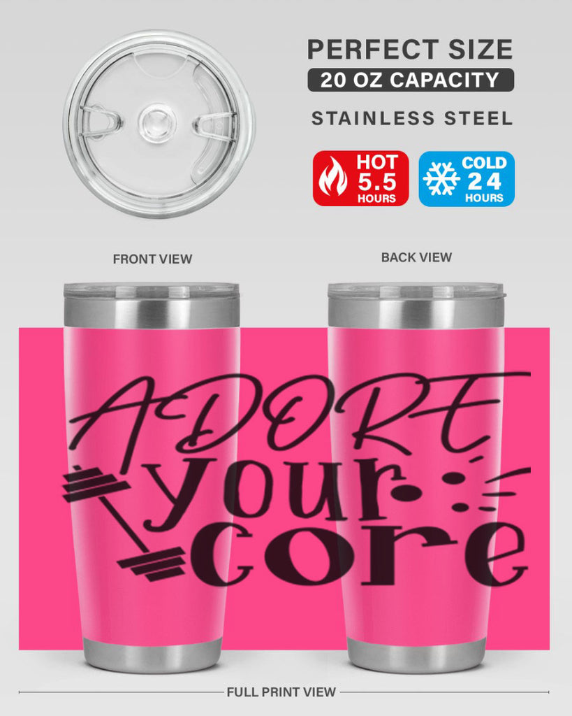 adore your core Style 111#- summer- Tumbler