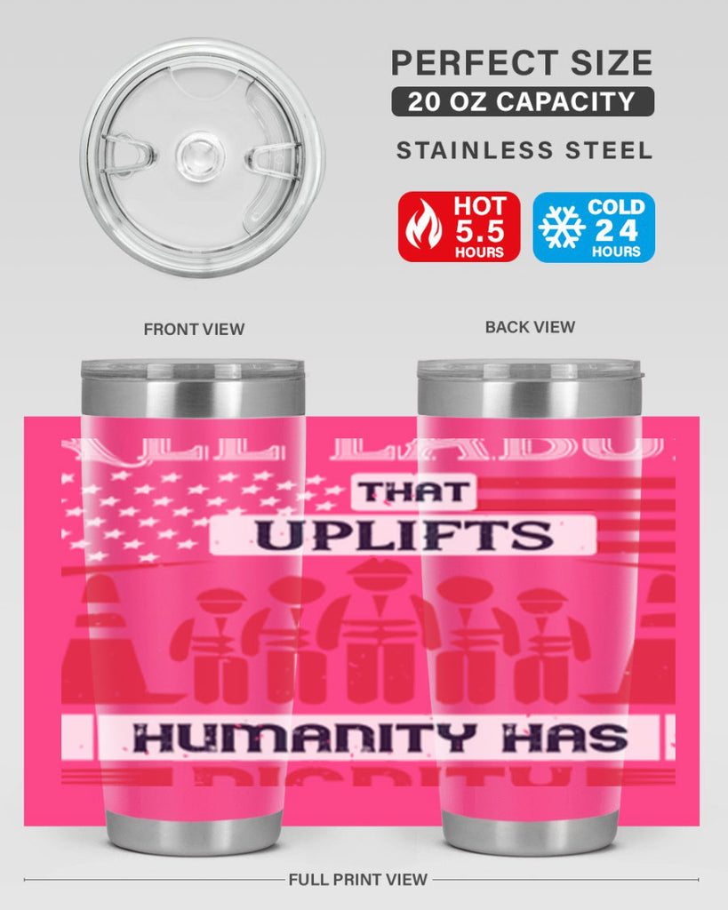 all labor that uplifts humanity has dignity 46#- labor day- Tumbler