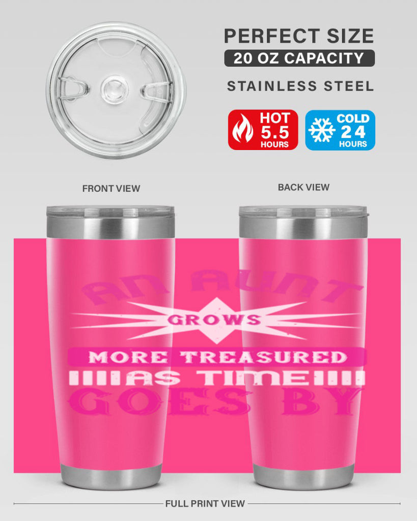 an aunt grows more treasured as time goes by 220#- mom- Tumbler