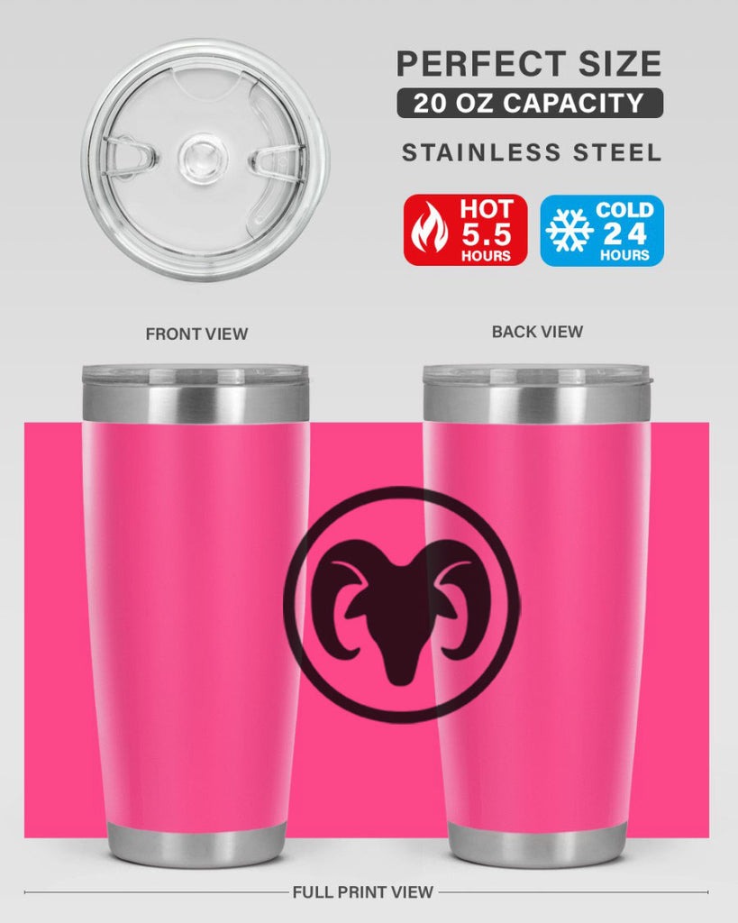 aries 131#- zodiac- Tumbler