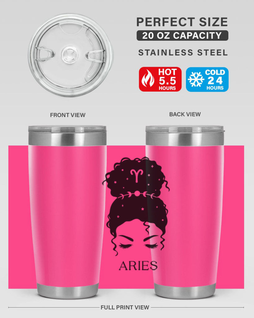 aries 132#- zodiac- Tumbler