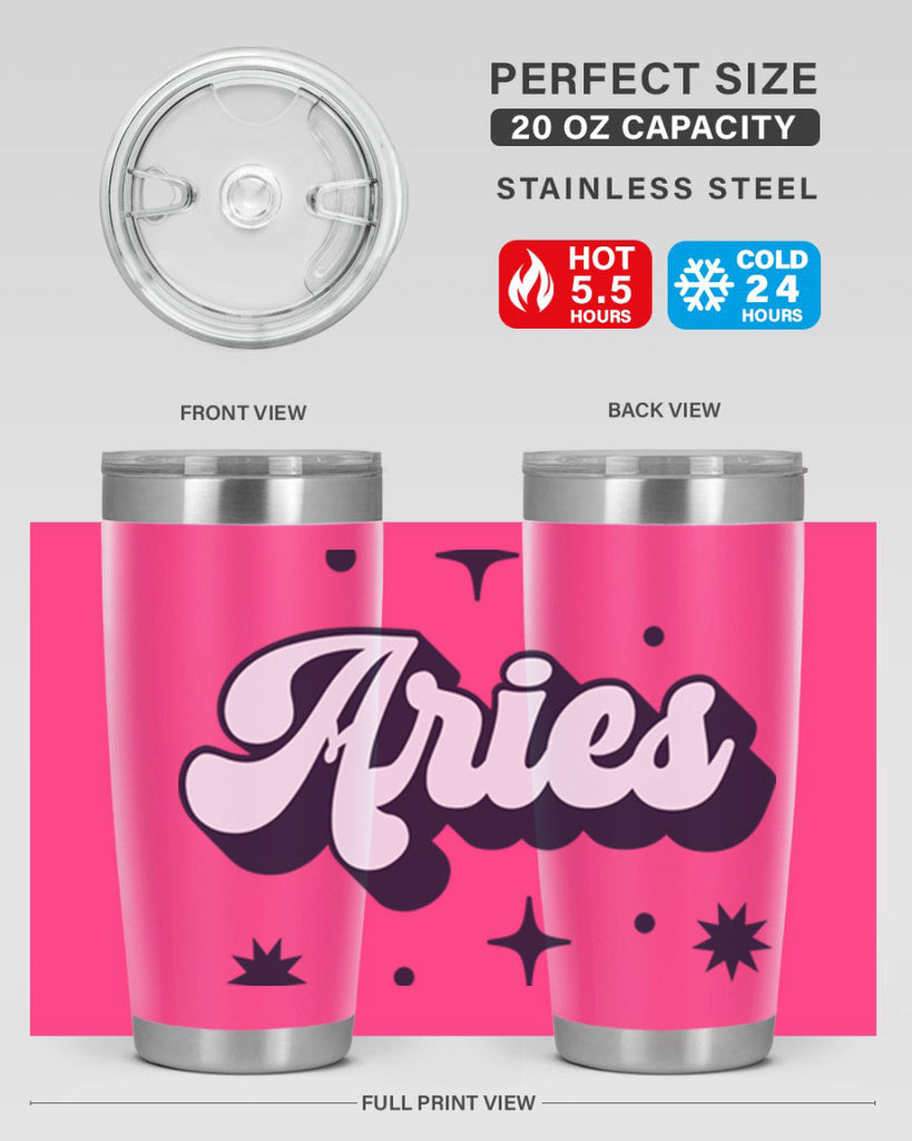 aries 133#- zodiac- Tumbler
