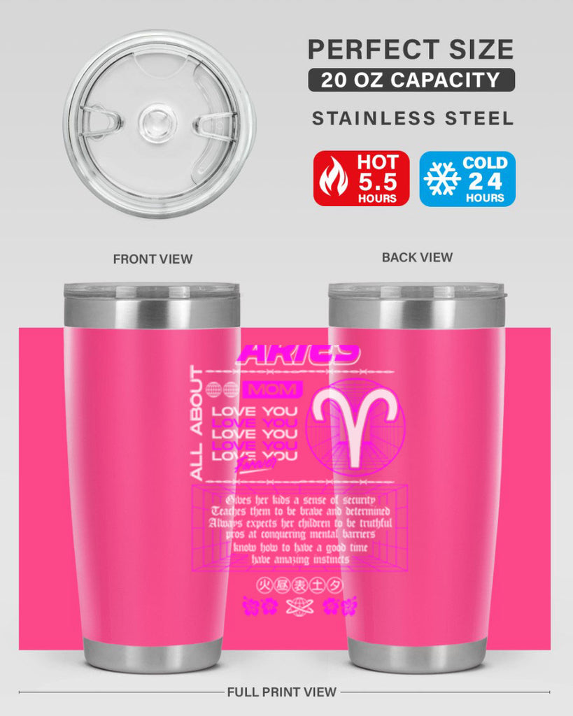 aries 138#- zodiac- Tumbler