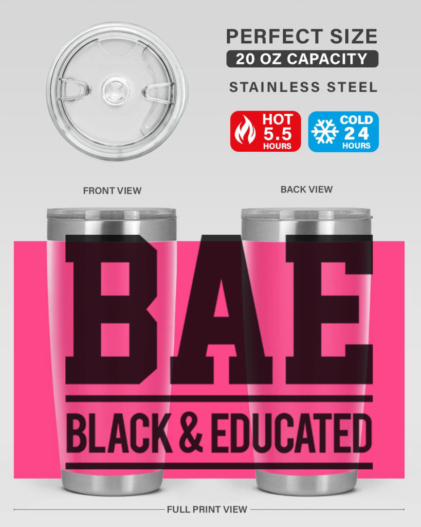 bae 268#- black words phrases- Cotton Tank