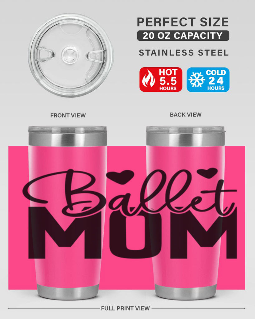 ballet mom 12#- ballet- Tumbler