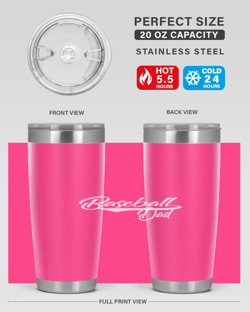 baseball dadk 49#- dad- Tumbler