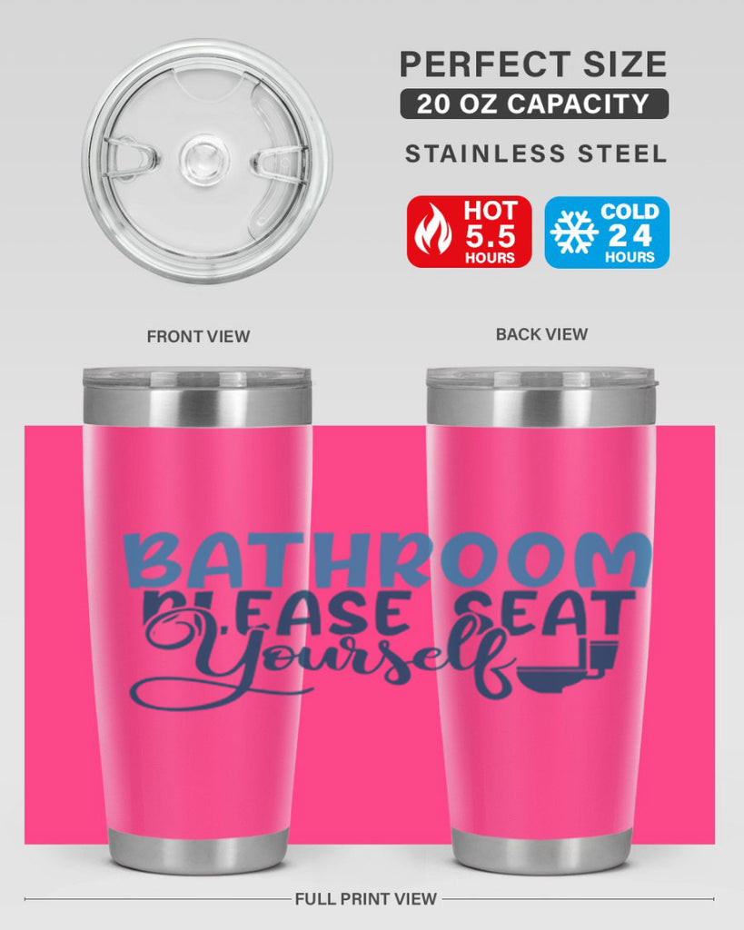 bathroom please seat yourself 92#- bathroom- Tumbler