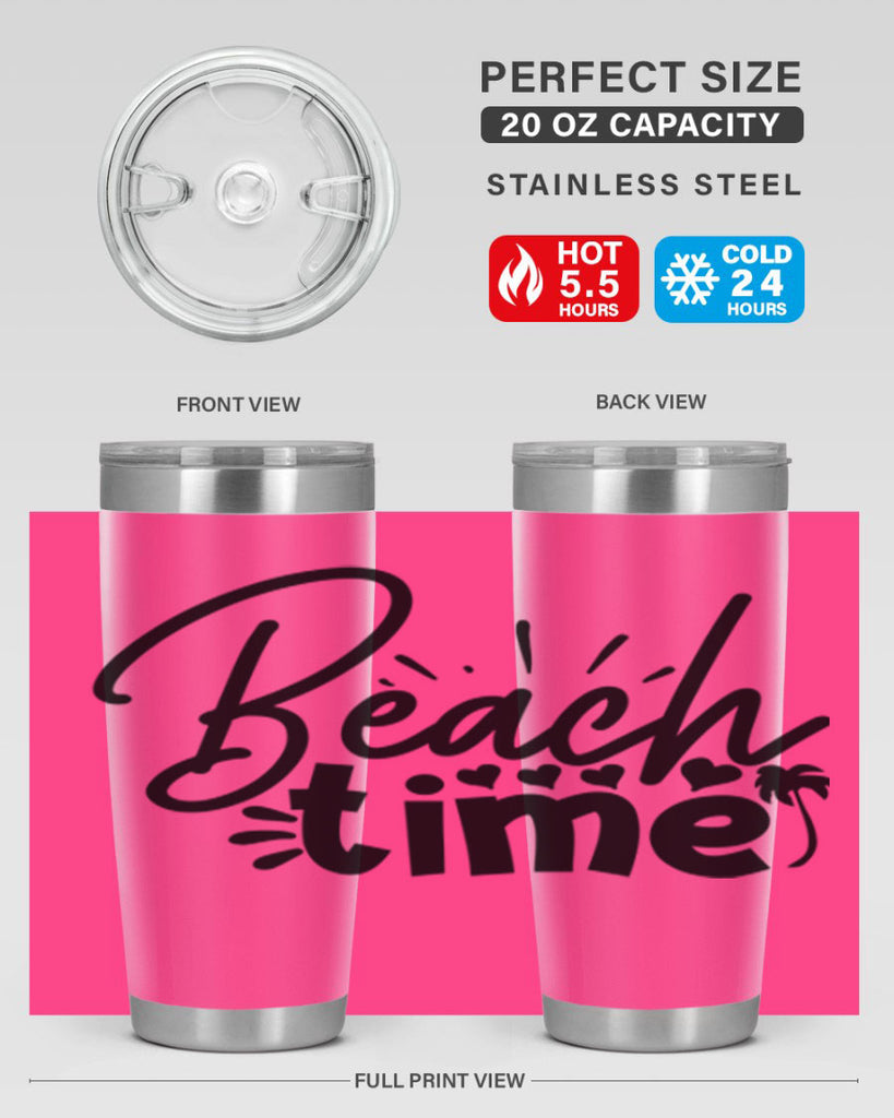 beach time Style 108#- summer- Tumbler