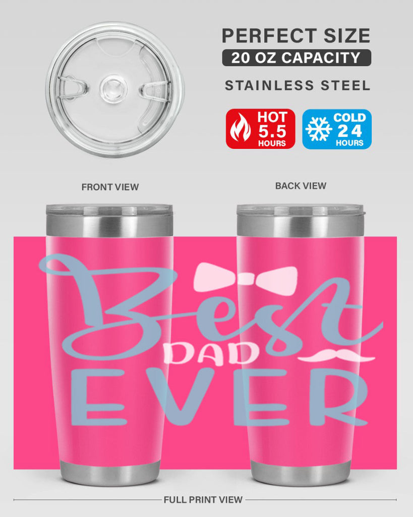 best dad ever 109#- fathers day- Tumbler