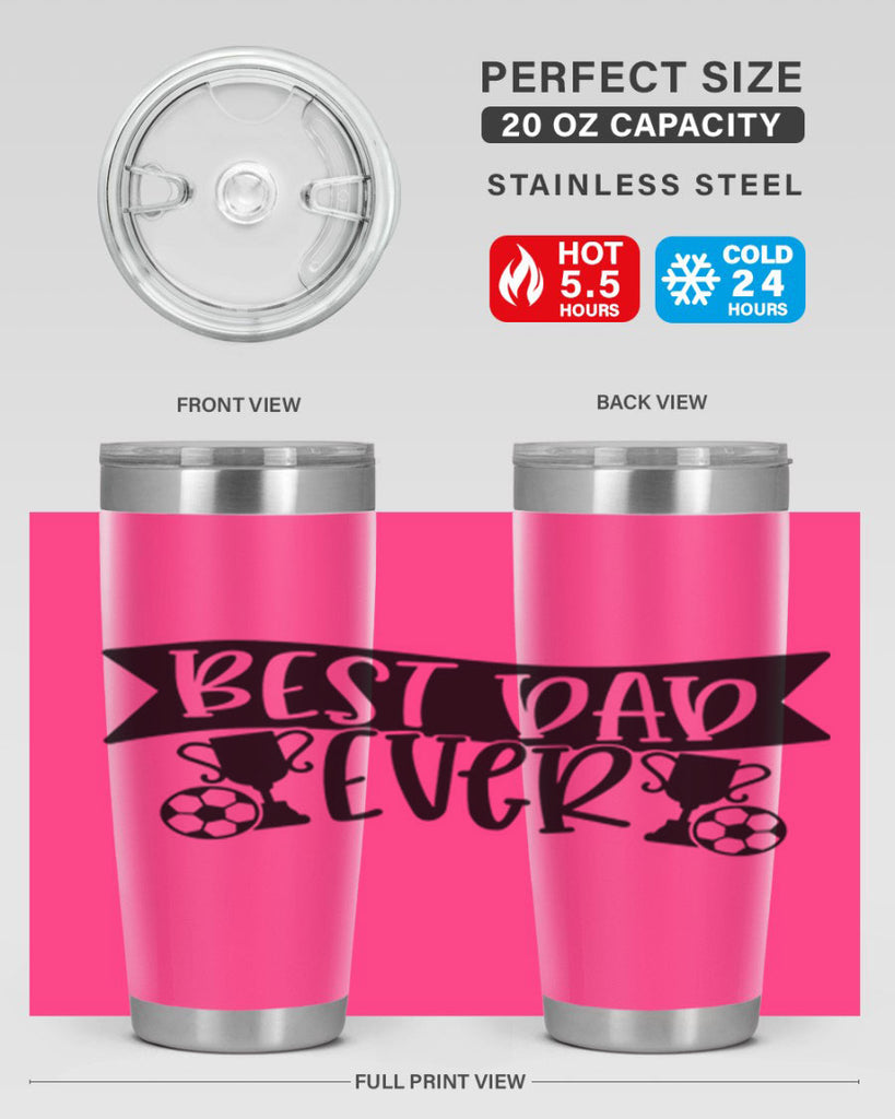 best dad ever 73#- fathers day- Tumbler