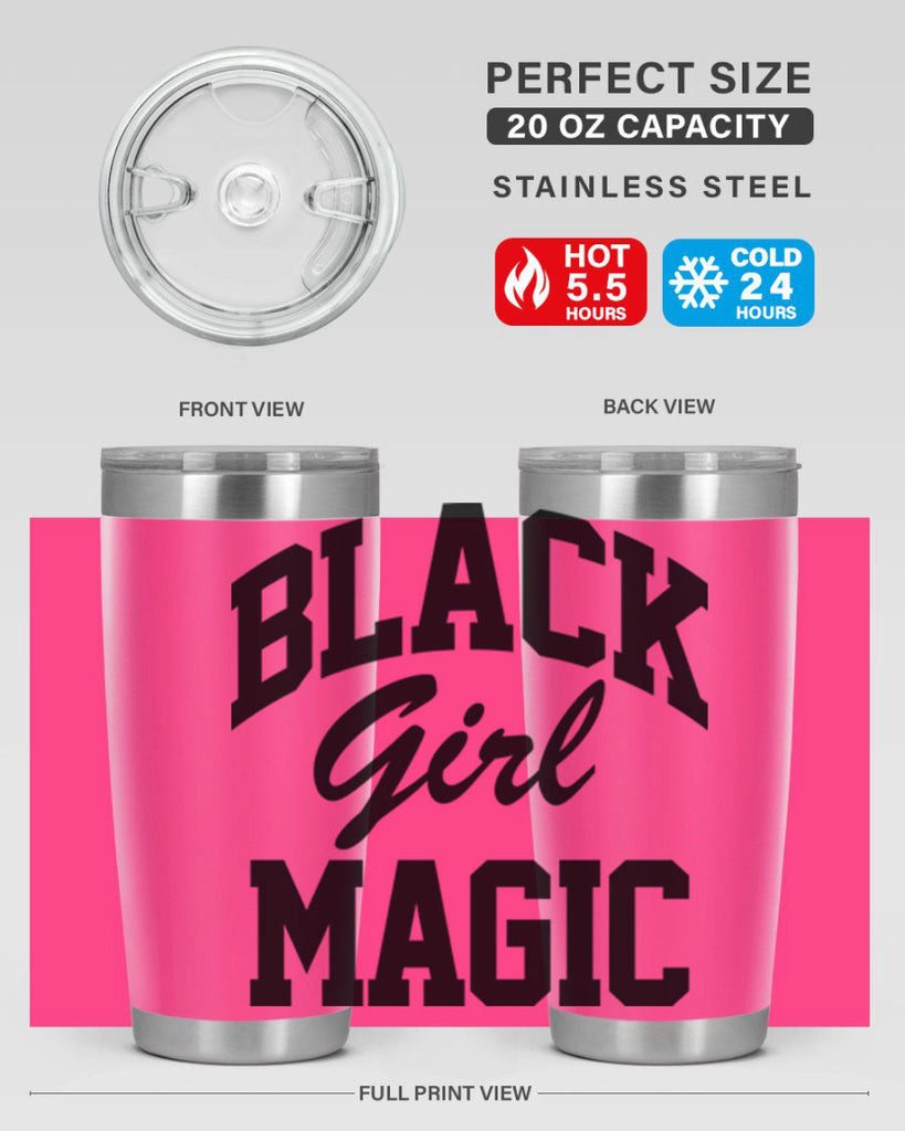 black girl magic 205#- black words phrases- Cotton Tank