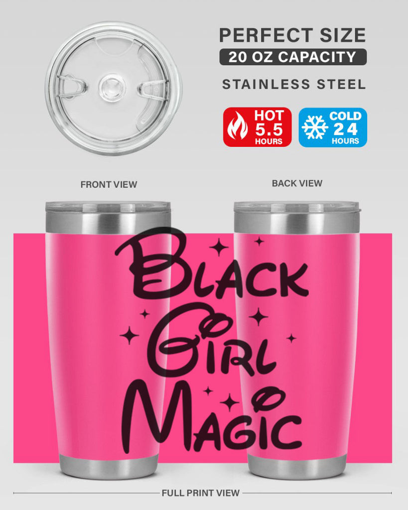 black girl magic 207#- black words phrases- Cotton Tank