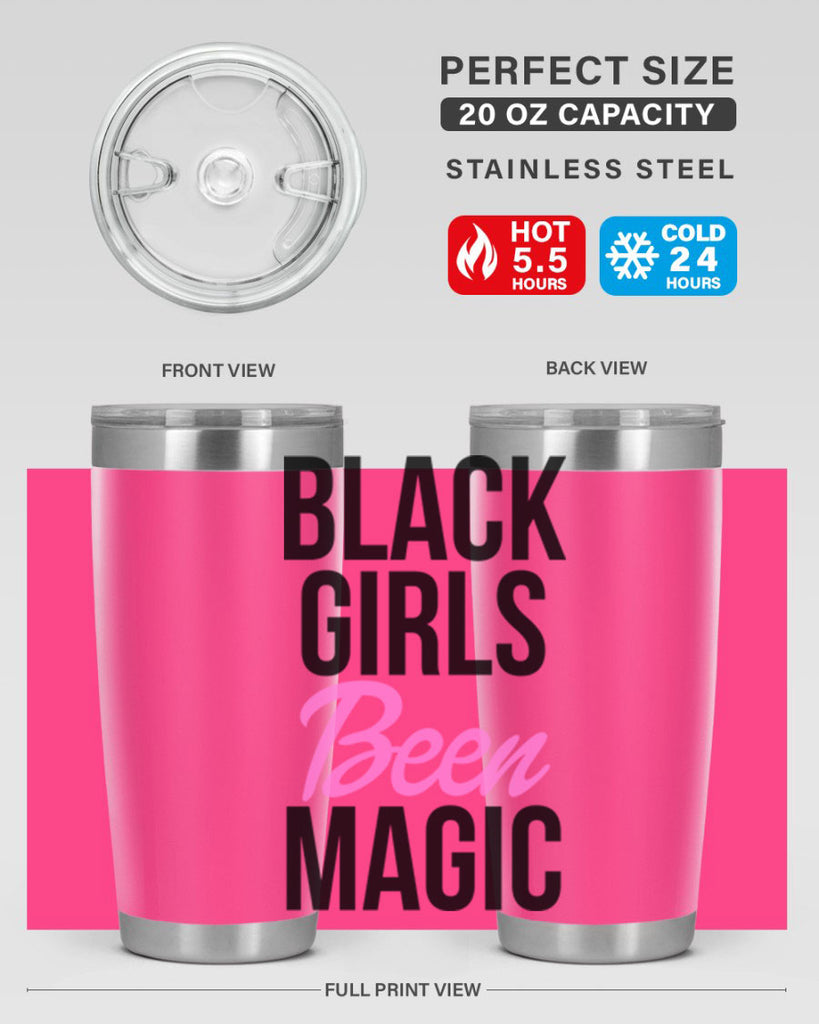 black girls been magic 244#- black words phrases- Cotton Tank