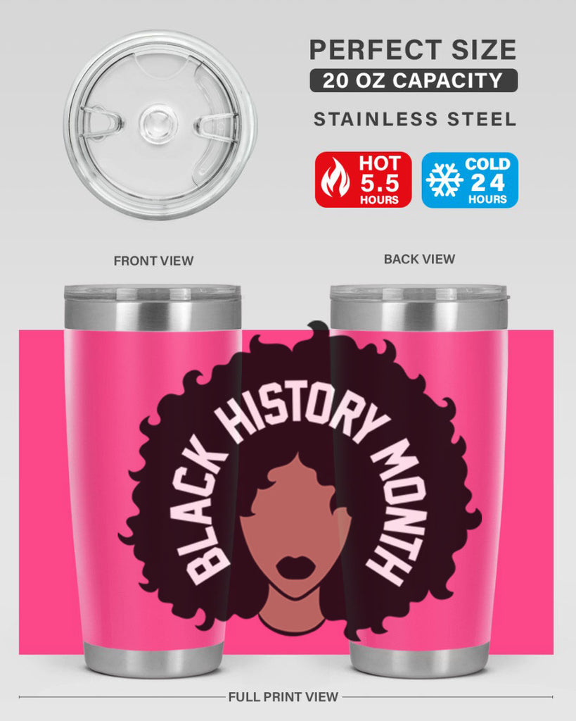 black history month afro woman 239#- black words phrases- Cotton Tank