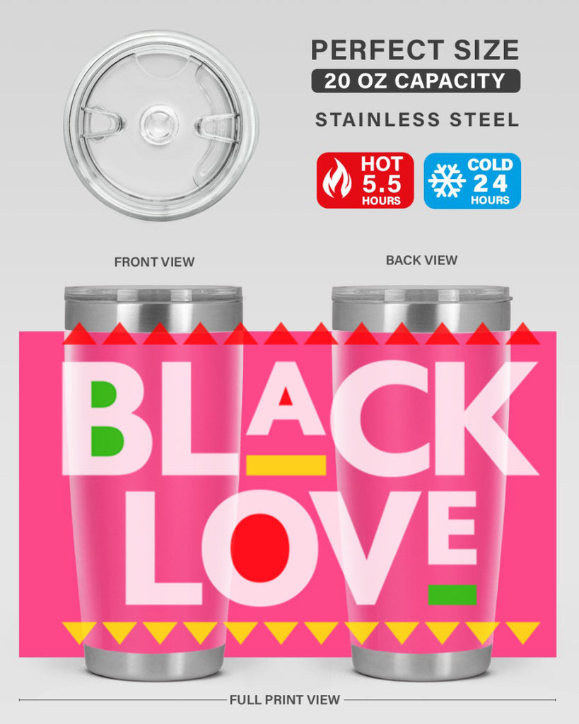 black love 228#- black words phrases- Cotton Tank