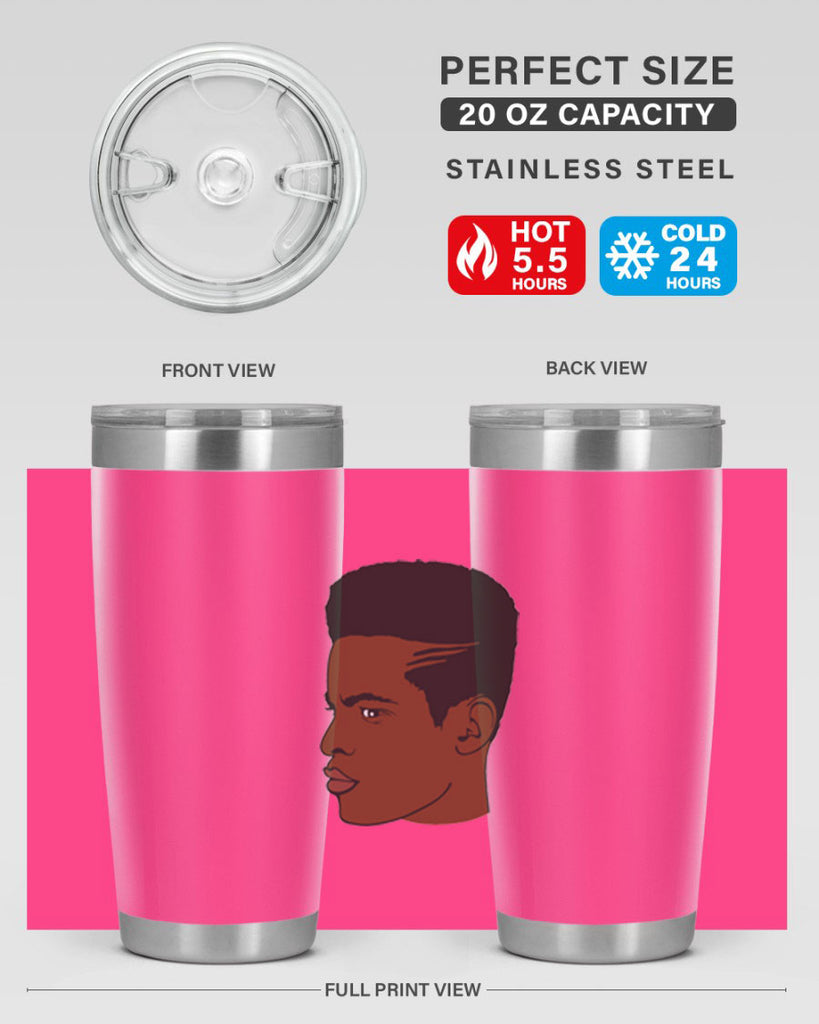black man 28#- black men - boys- tumbler