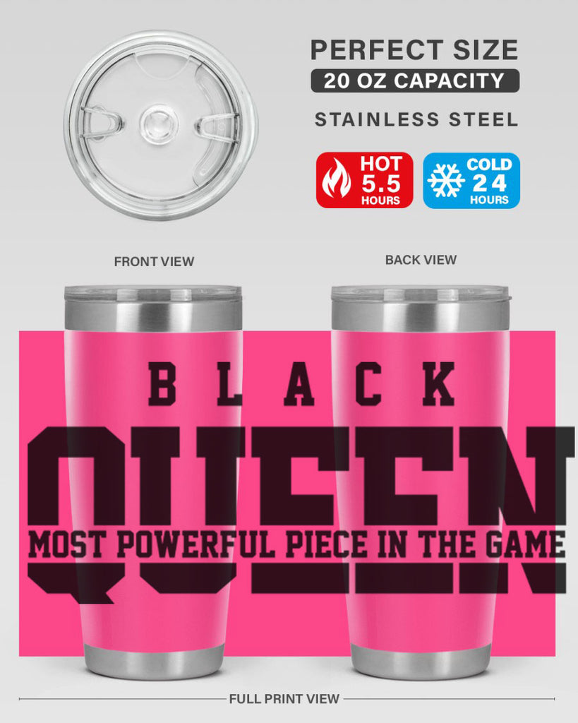 black queen 223#- black words phrases- Cotton Tank