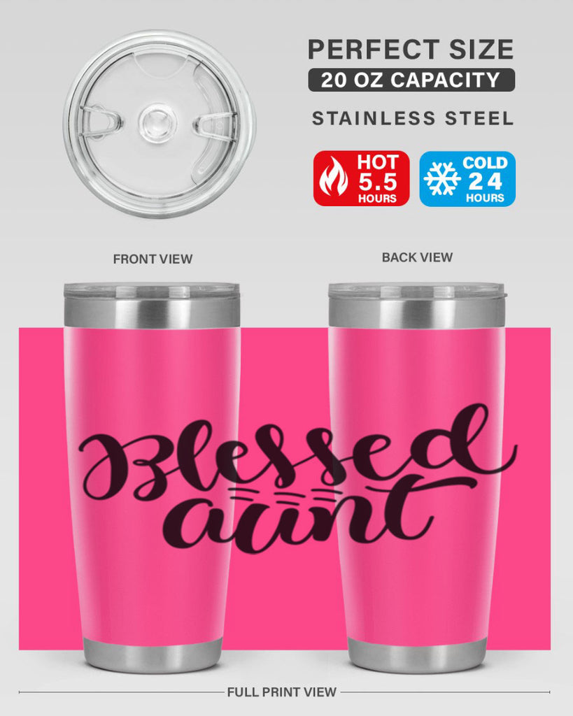 blessed aunt Style 35#- aunt- Tumbler