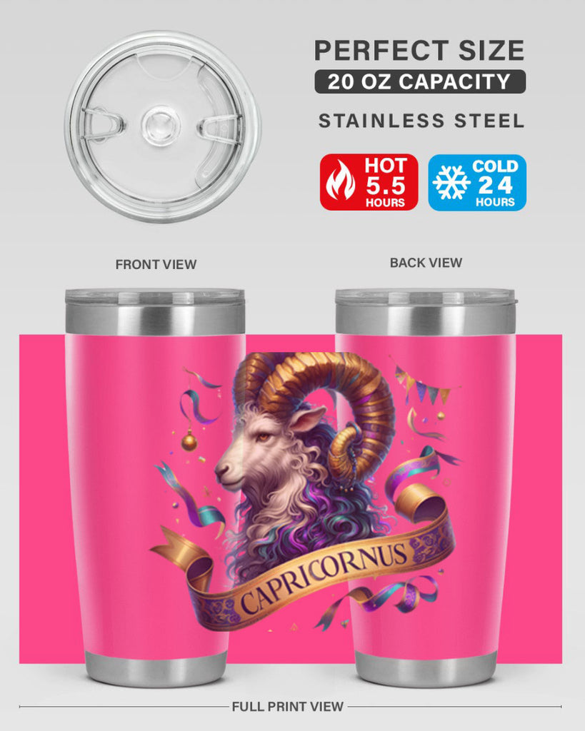 capricorn 209#- zodiac- Tumbler