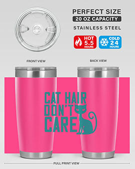 cat hair dont care Style 30#- cat- Tumbler