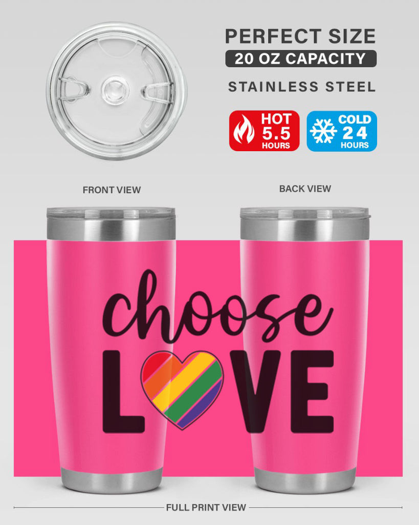 chooselove 150#- lgbt- Tumbler